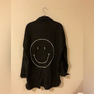 Smiley Face Shacket